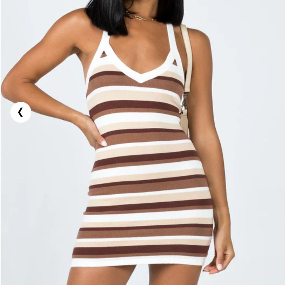 Ciro Mini Dress Brown